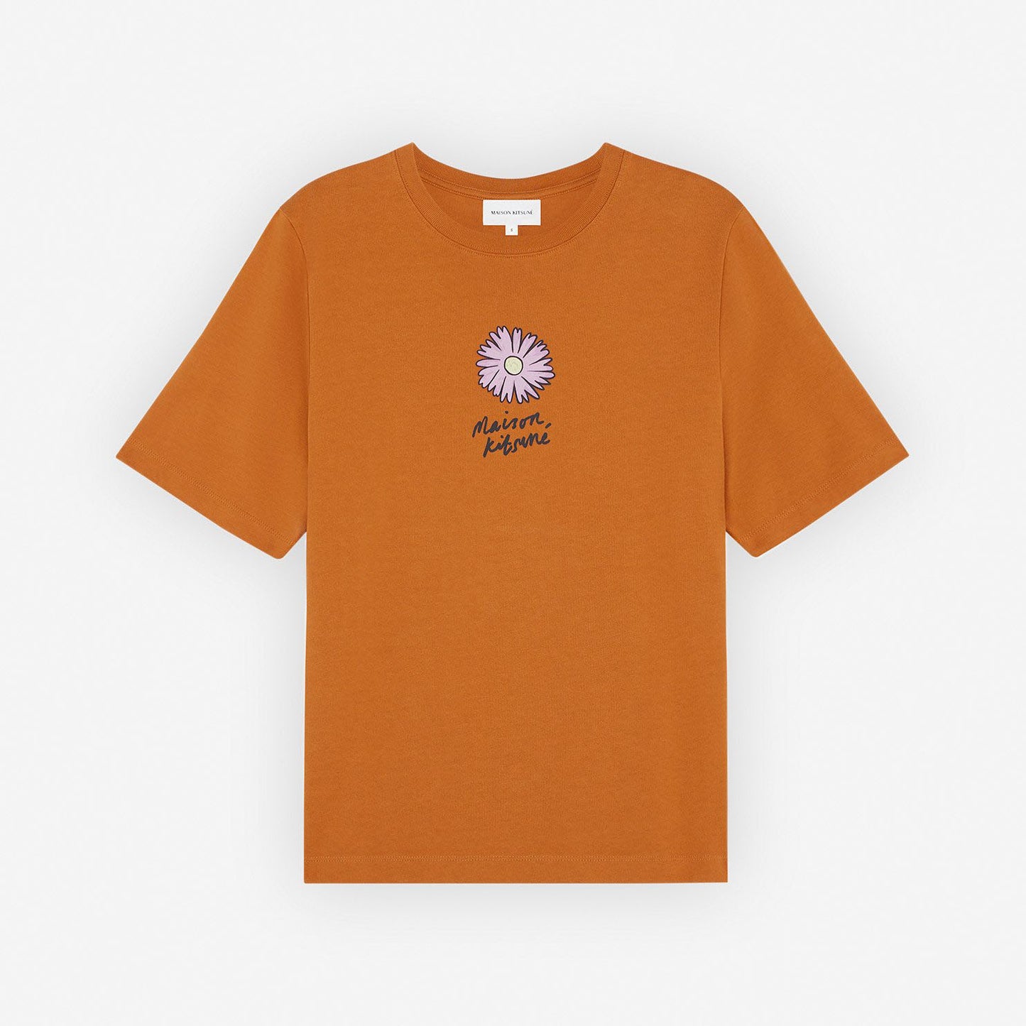 Maison Kitsuné Flower Patch Logo T-Shirt (MW00113KJ0119)