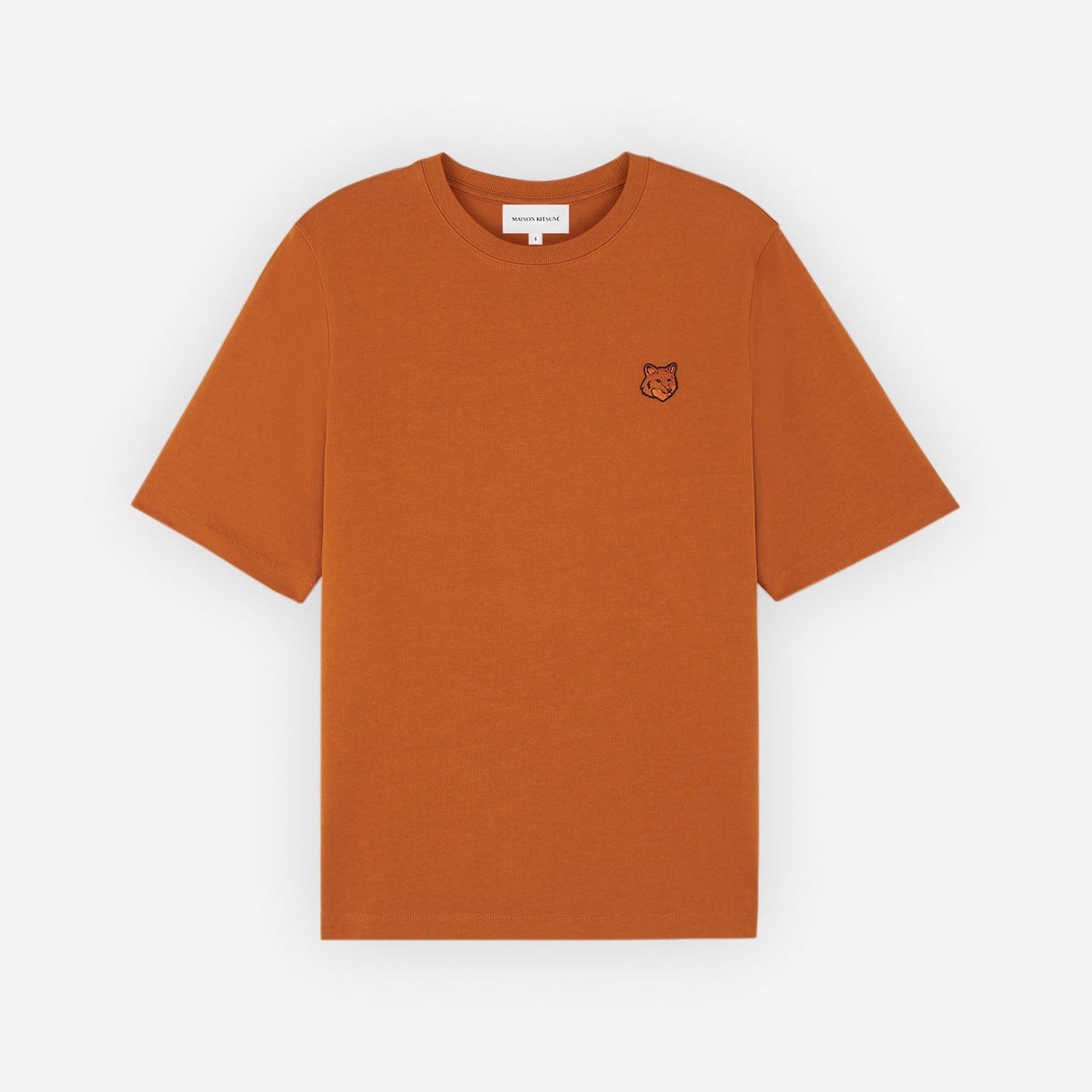 Maison Kitsuné Tricolor Fox Head Patch T-Shirt (MW00127KJ0119)