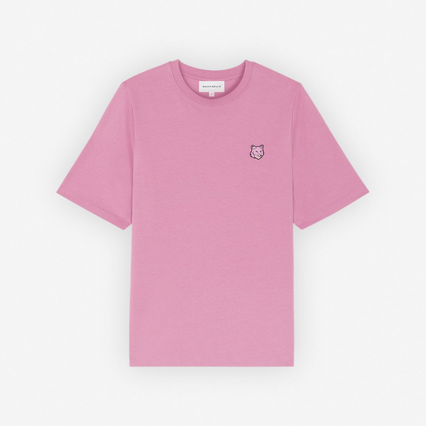 Maison Kitsuné Tricolor Fox Head Patch T-Shirt (MW00127KJ0119)