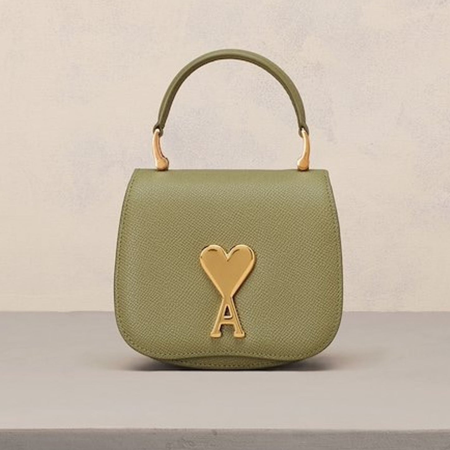AMI Paris Mini Top Handle Bag with Logo Hardware (ULL008.AL0036)
