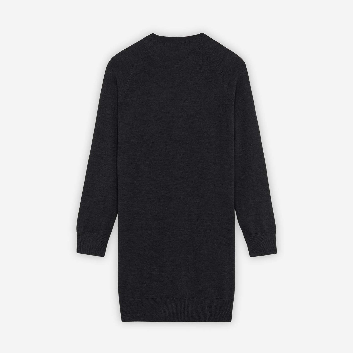 Maison Kitsuné Fox Head Patch Knit Dress (JW01625KT1036)