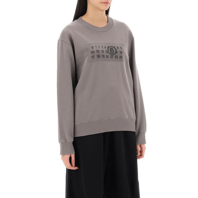 MM6 Maison Margiela Numeric Logo Sweatshirt – S52GU0221