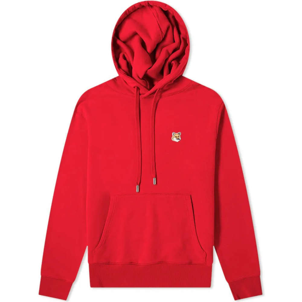 Maison Kitsuné Tricolor Fox Patch Classic Hoodie (FU00378KM0002)