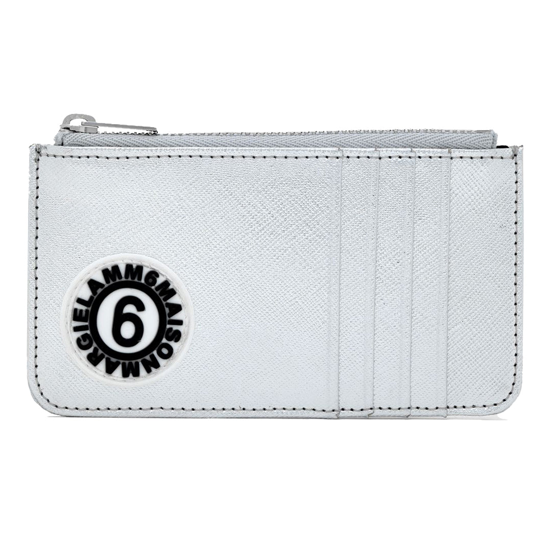 Maison Margiela 6 Leather Zip Card Holder (S54UI0071 P0408)