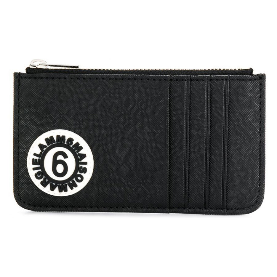 Maison Margiela 6 Leather Zip Card Holder (S54UI0071 P0408)