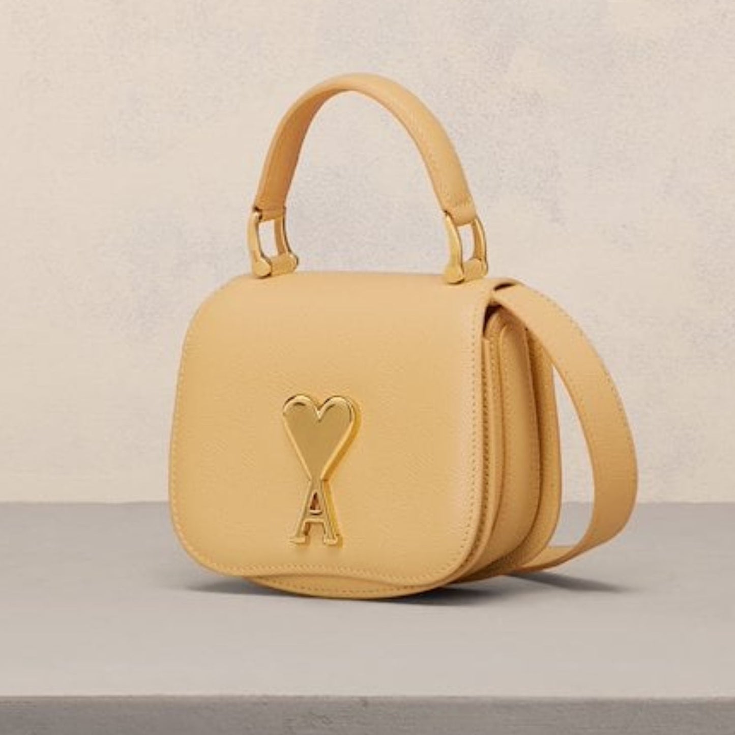 AMI Paris Mini Top Handle Bag with Logo Hardware (ULL008.AL0036)