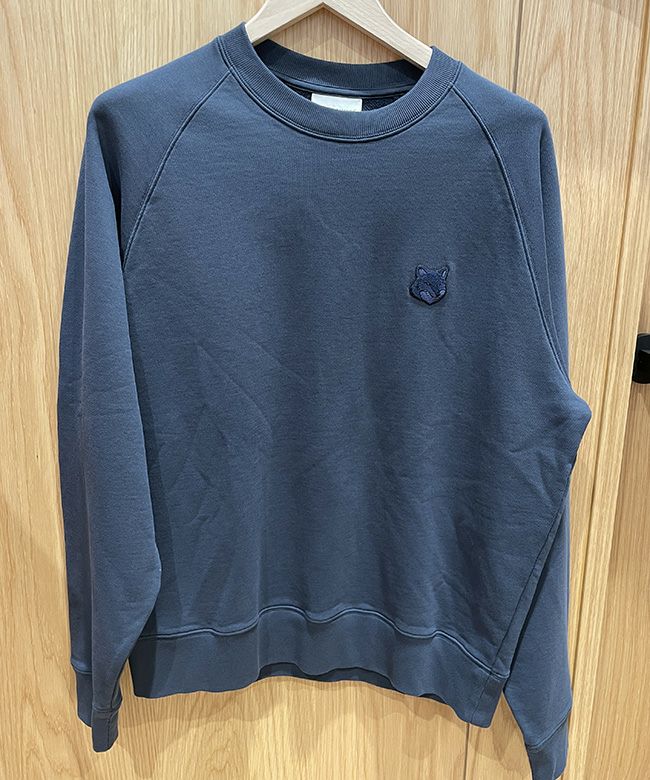 Maison Kitsuné Black Fox Patch Classic Sweatshirt (MM00304KM0001)