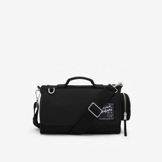 Maison Kitsuné Rue de Richelieu Nylon Boston Bag (LW05167WQ1001)