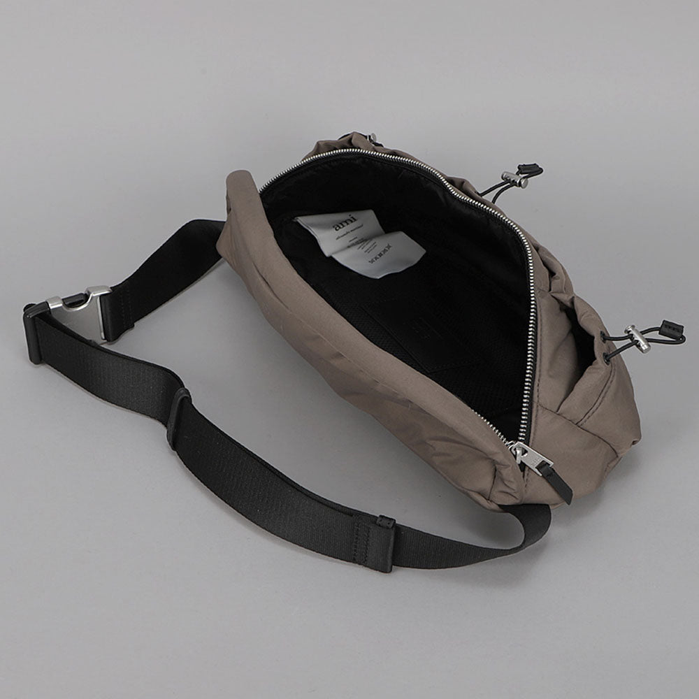 AMI Paris Technical Belt Bag with Zipped Pockets (ULL403.AW0021)