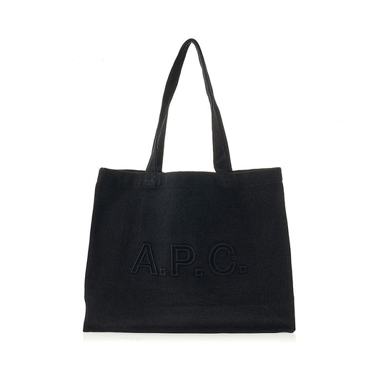 A.P.C. Embossed Logo Denim Tote (COFDO-M61443)