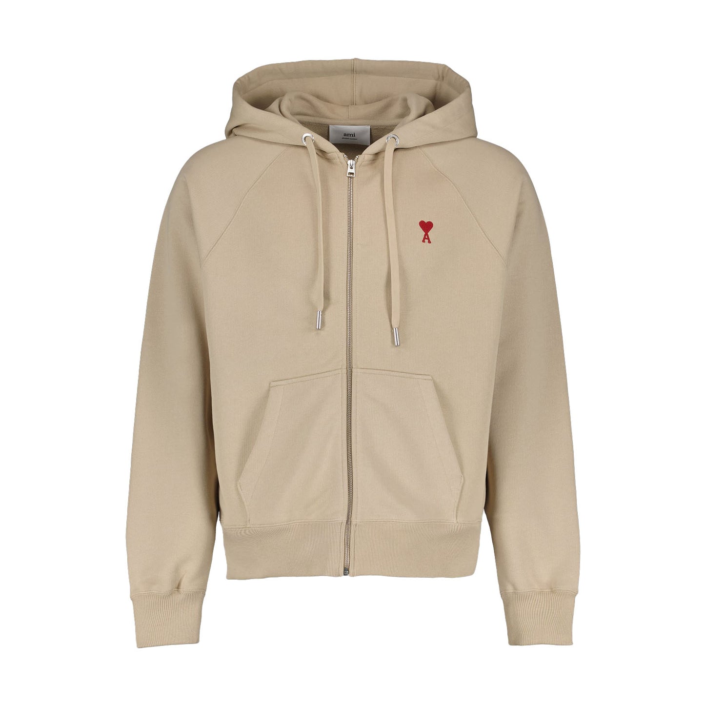 AMI Small Heart Zipped Hoodie (USW415.747)