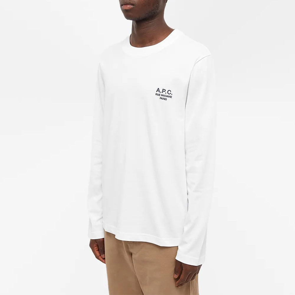 A.P.C. Rue Madame Paris Long Sleeve T-Shirt (COEZC-H26177)