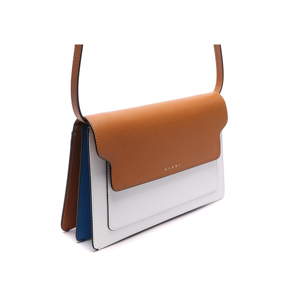 MARNI TRICOLOR LEATHER CROSSBODY WALLET (PHMO0022U2)
