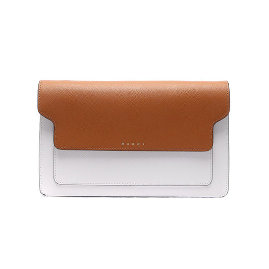 MARNI TRICOLOR LEATHER CROSSBODY WALLET (PHMO0022U2)