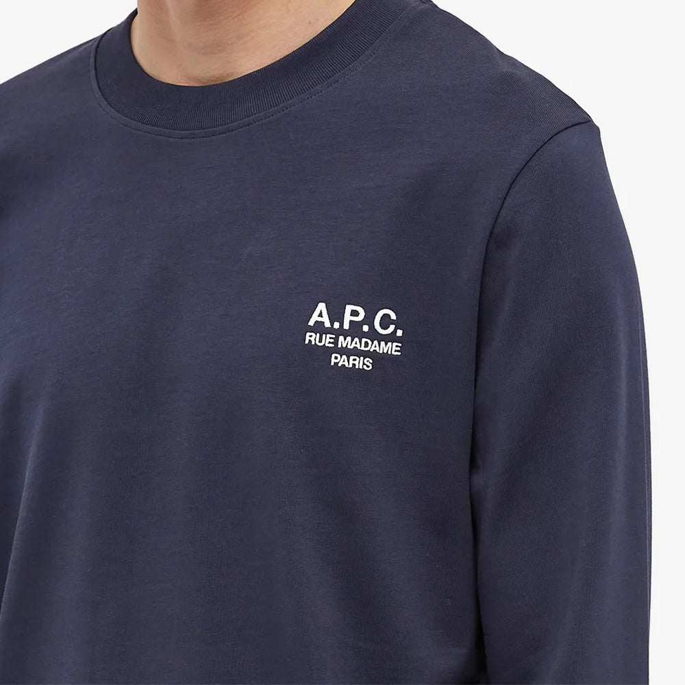 A.P.C. Rue Madame Paris Long Sleeve T-Shirt (COEZC-H26177)