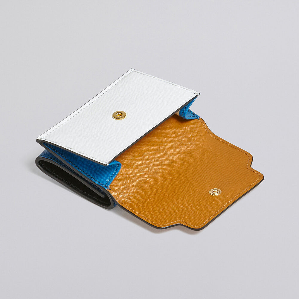 Marni Tricolor Leather Card Holder (PFMOW02U23)