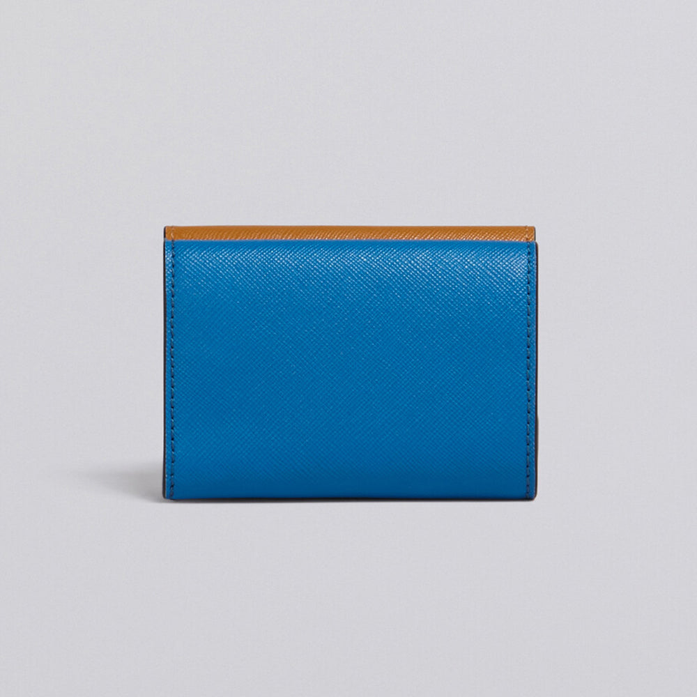 Marni Tricolor Leather Card Holder (PFMOW02U23)