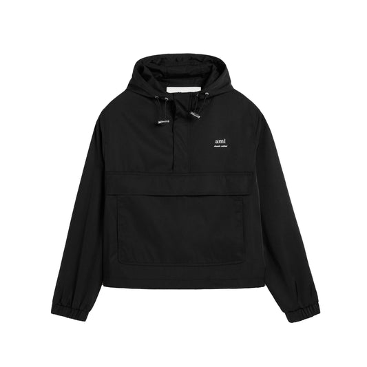 AMI Paris Half-Zip Pullover Jacket (UJK101.PA0007)