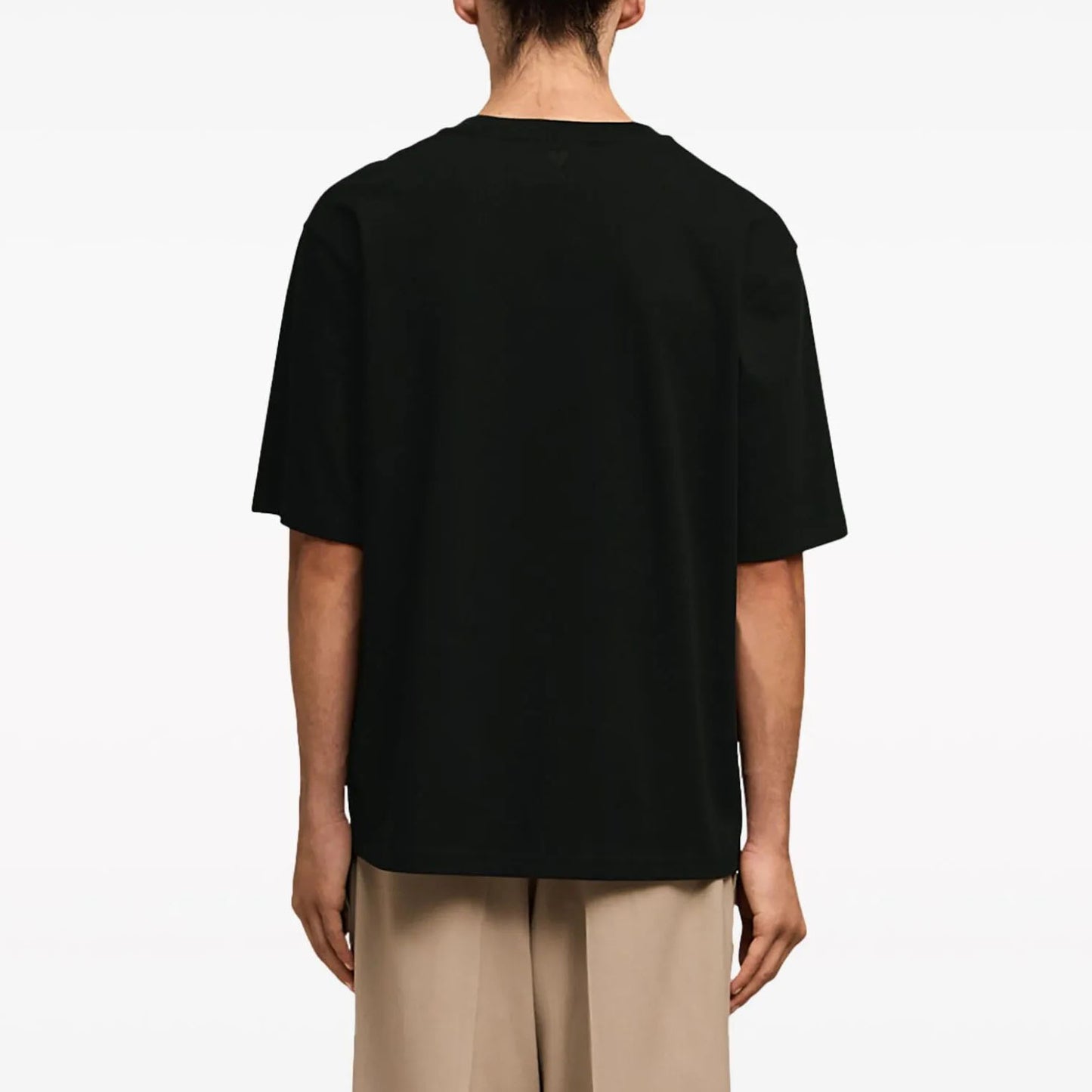 AMI Paris Tonal Ami Paris Embroidered Logo T-Shirt (UTS024.726)