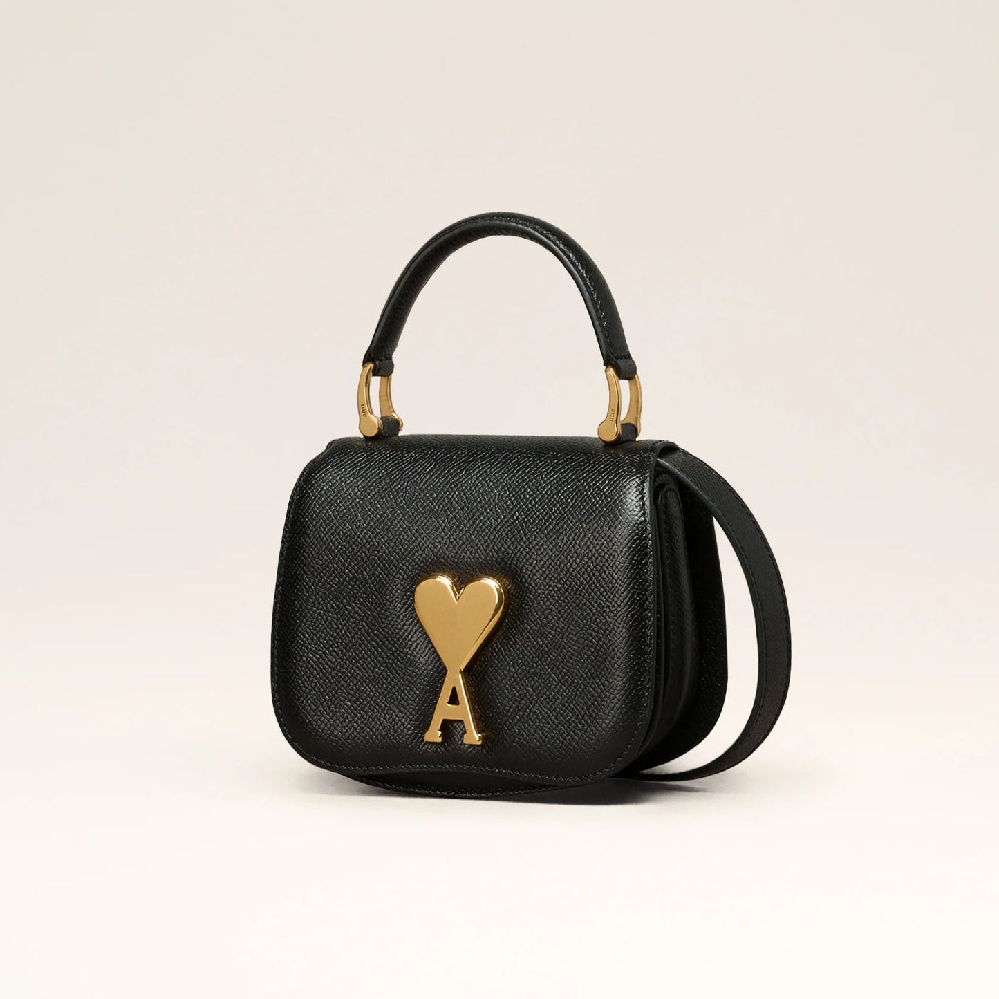 AMI Paris Mini Top Handle Bag with Logo Hardware (ULL008.AL0036)