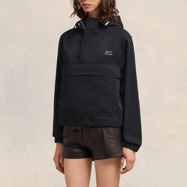 AMI Paris Half-Zip Pullover Jacket (UJK101.PA0007)