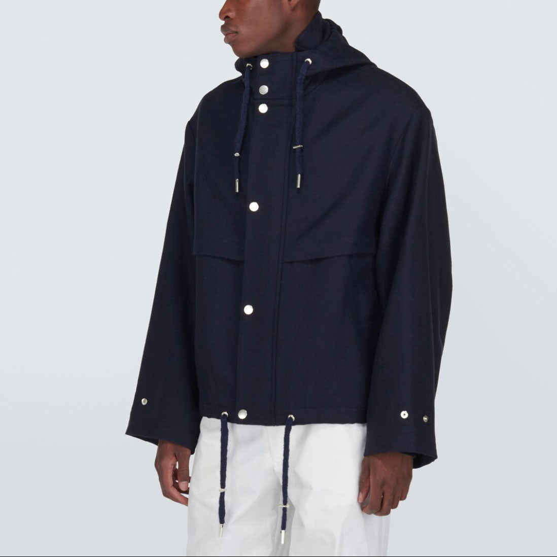 AMI Paris Hooded Short Jacket (UJK311.VI0007)