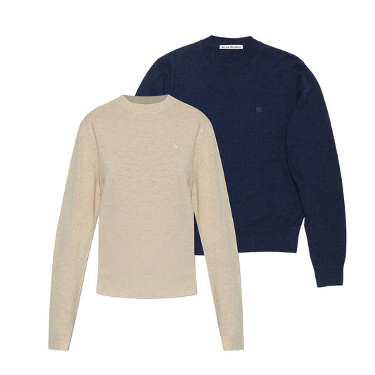 Acne Studios Yak-Wool Crewneck Jumper (FA-UX-KNIT000130)