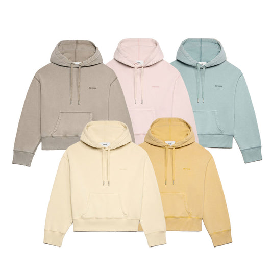 AMI Fade Out Tonal Heart Hoodie (USW216.JE0052)