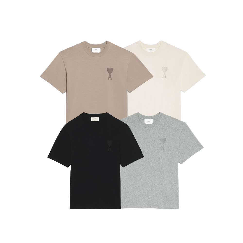 AMI Paris Logo T-Shirt UTS002.726 (Men)
