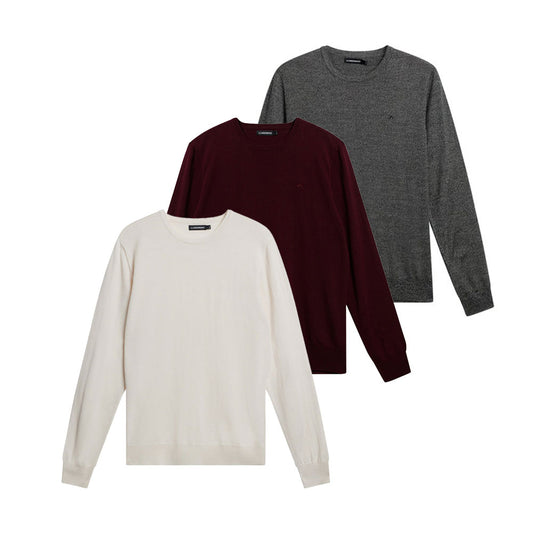 J.Lindeberg Lyle Merino Crew Neck Sweater (FMKW10086)