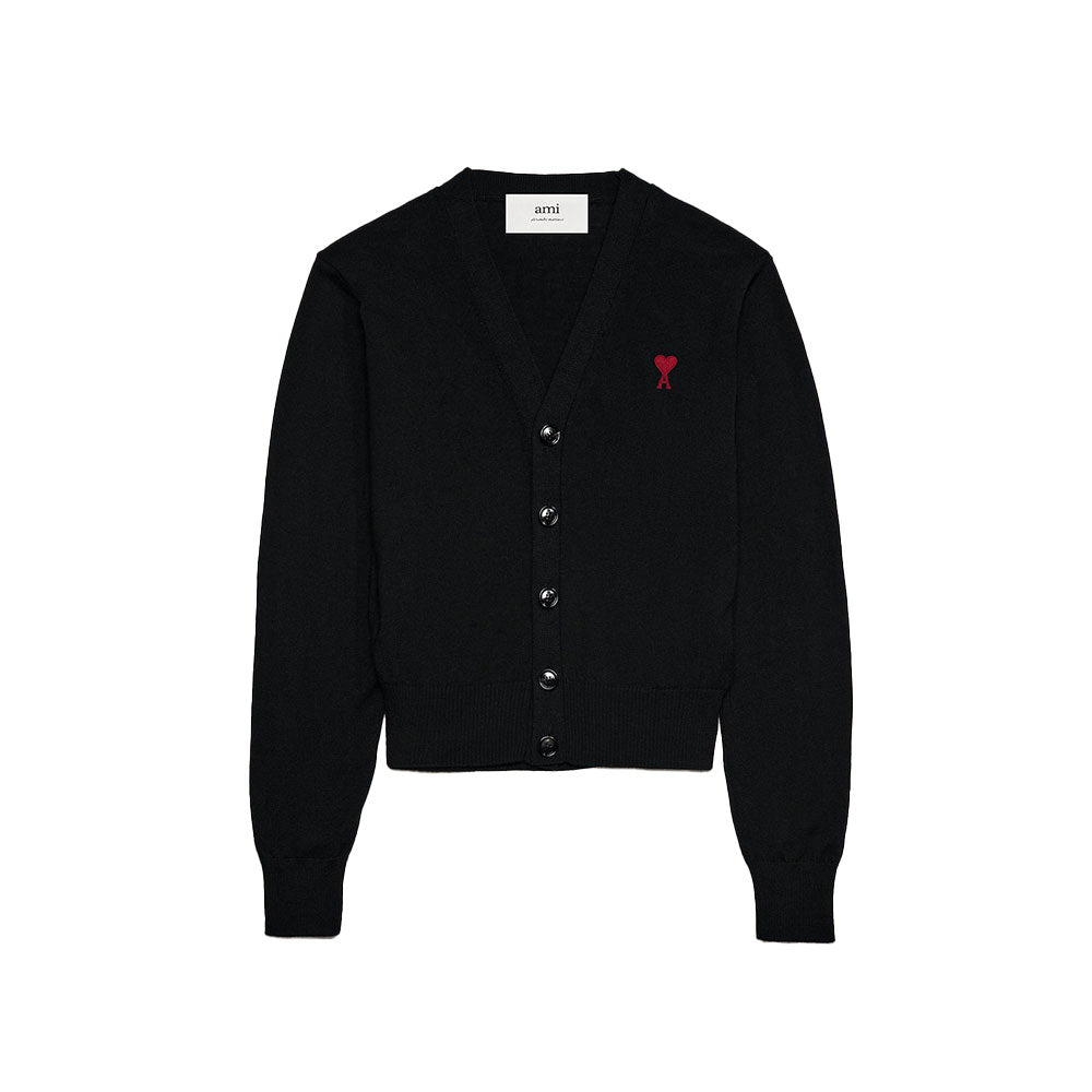 AMI Red Ami de Cœur Cardigan (BFFKC111.KN0025)