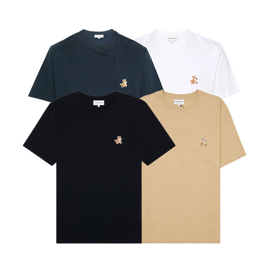 Maison Kitsuné Small Fox Head Patch T-Shirt (MM00125KJ0008)