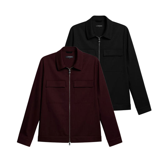J.Lindeberg Jarod WR Flannel Overshirt (FMTA10063)