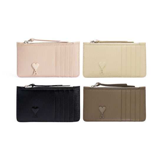 AMI Paris Heart-A Cardholder (USL100.AL0036)