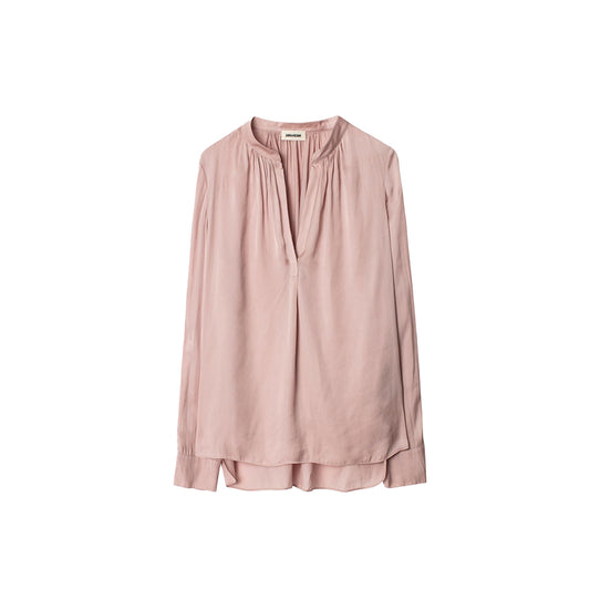 Zadig & Voltaire Tink Satin Top (SJCP0503F)