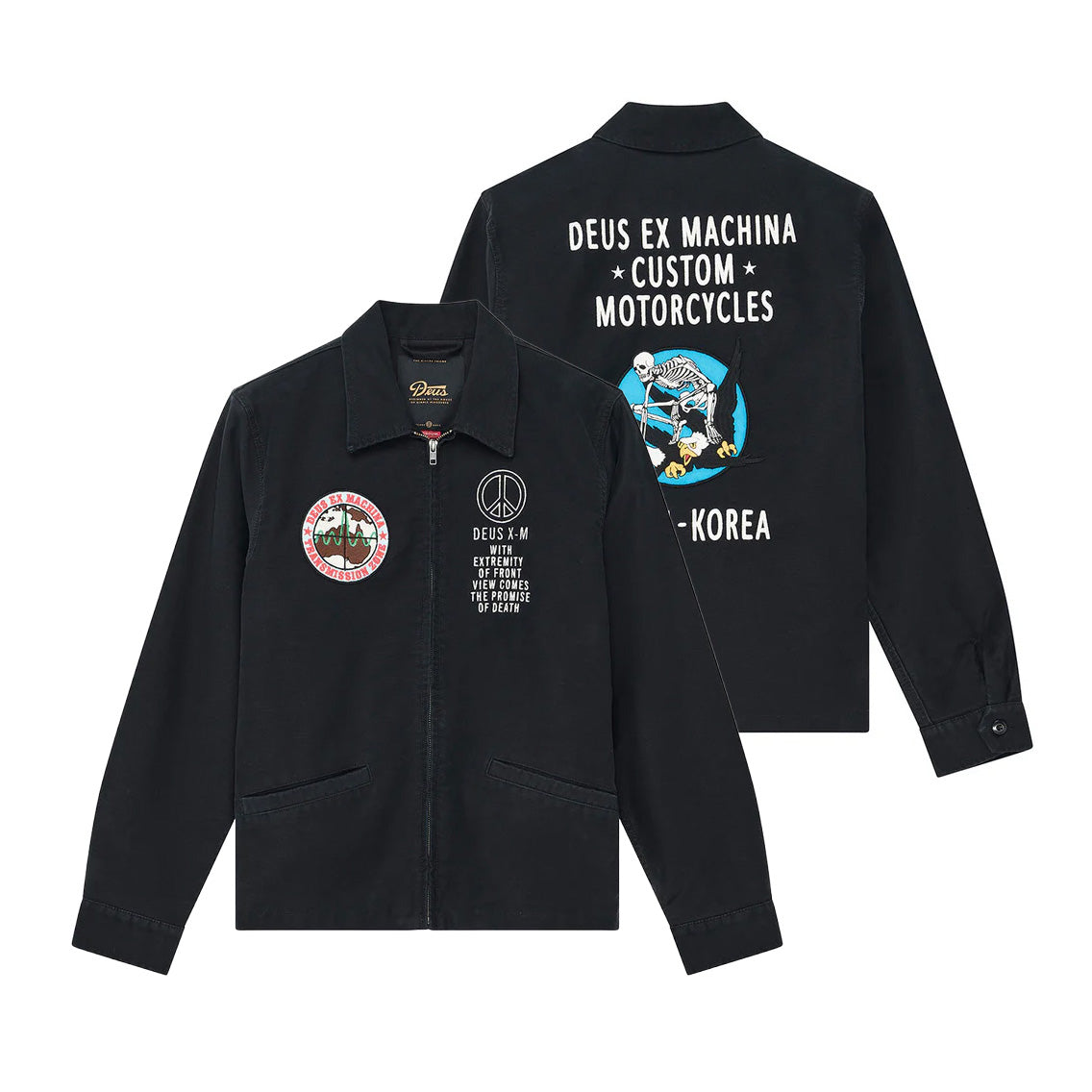 Fugazi Souvenir Jacket D261MJK301099105 (Men’s Black)