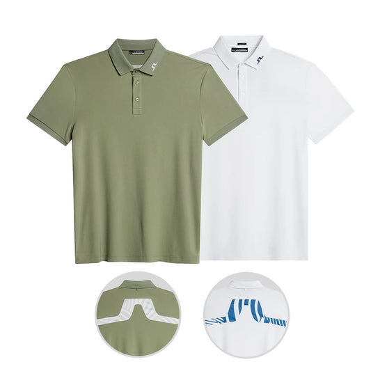 J.Lindeberg KV Print Regular Fit Polo Shirt (GMJT12361)