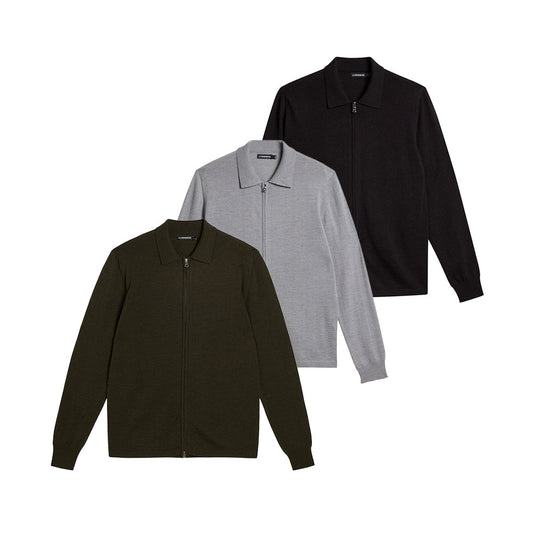 J.Lindeberg Nyle Merino Zip Cardigan (FMKW08642)