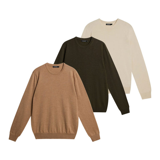 J.Lindeberg Lyle Merino Crew Neck Sweater (FMKW08641)