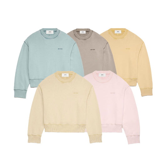 AMI Fade Out Tonal Heart Sweatshirt (USW016.JE0052)