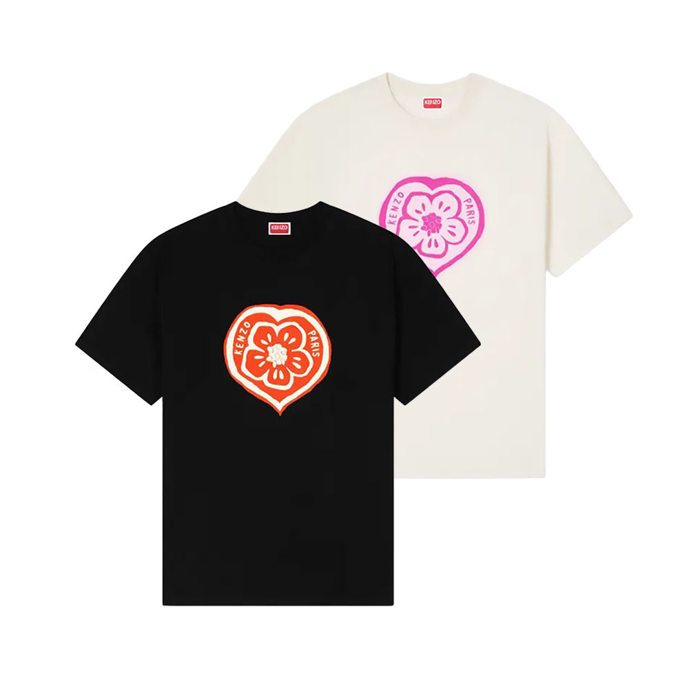 KENZO Boke Heart loose t-shirt (FG52TS3014SG)