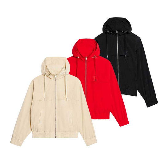 AMI Paris Hooded Zip Jacket (UJK048.276)