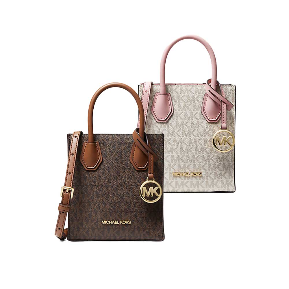 Michael Kors Mercer Logo XS NS Shopper Crossbody (35T1GM9C0I)