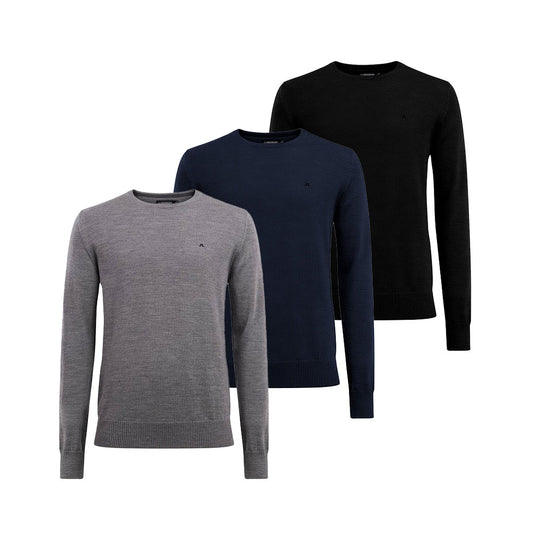 J.Lindeberg Lyle Merino Crew Neck Sweater (FMKW09640)