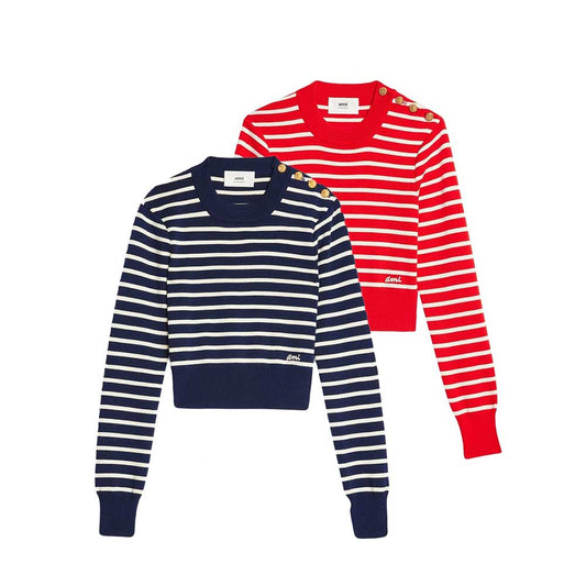 Ami de Coeur Striped Wool Knit (FKS011.KN0003)