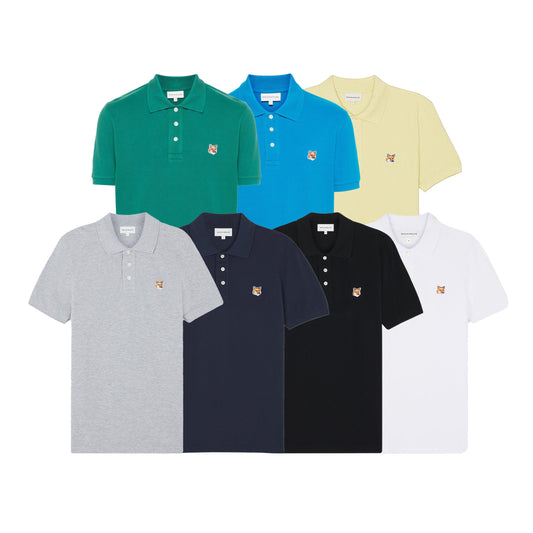 Maison Kitsuné Fox Patch Classic Polo Shirt (LM00208KJ7002)