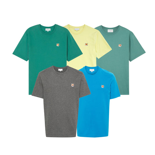 Maison Kitsuné Tricolor Fox Patch Classic T-Shirt (LM00104KJ0008)