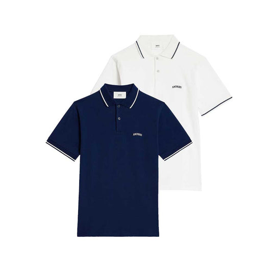 AMI Paris Logo Polo Shirt HPL002.JE0001