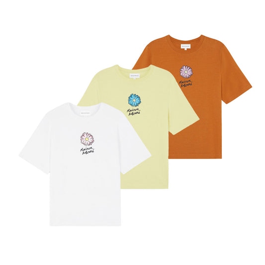 Maison Kitsuné Flower Patch Logo T-Shirt (MW00113KJ0119)