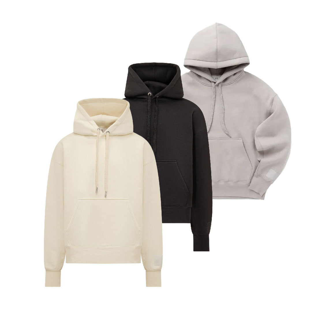 AMI Sleeve Patch Hoodie (USW217.740)